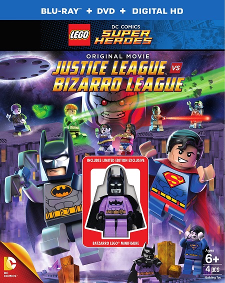 Lego DC Comics Super Heroes Justice League vs. Bizarro League (2015) BluRay