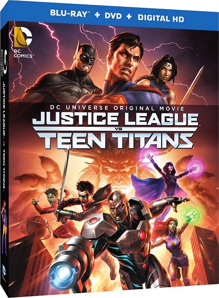 Justice League vs. Teen Titans (2016) BluRay