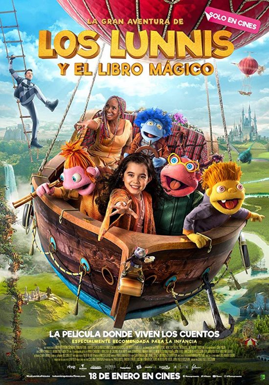 La gran aventura de los Lunnis y el libro mágico / The Lunnis and the Great Fairy Tales Adventure (2019)