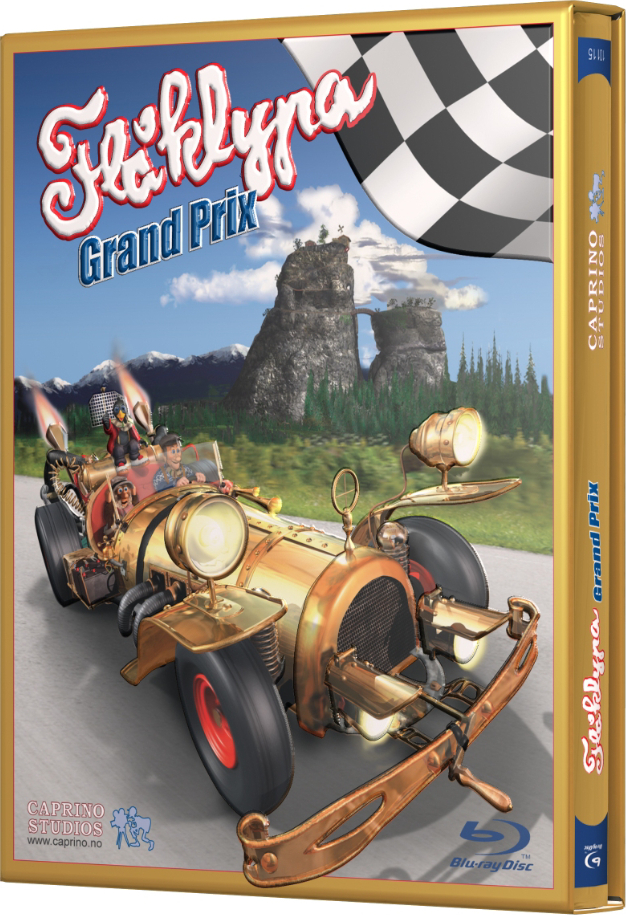 Flåklypa Grand Prix (1975) aka The Pinchcliffe Grand Prix BluRay